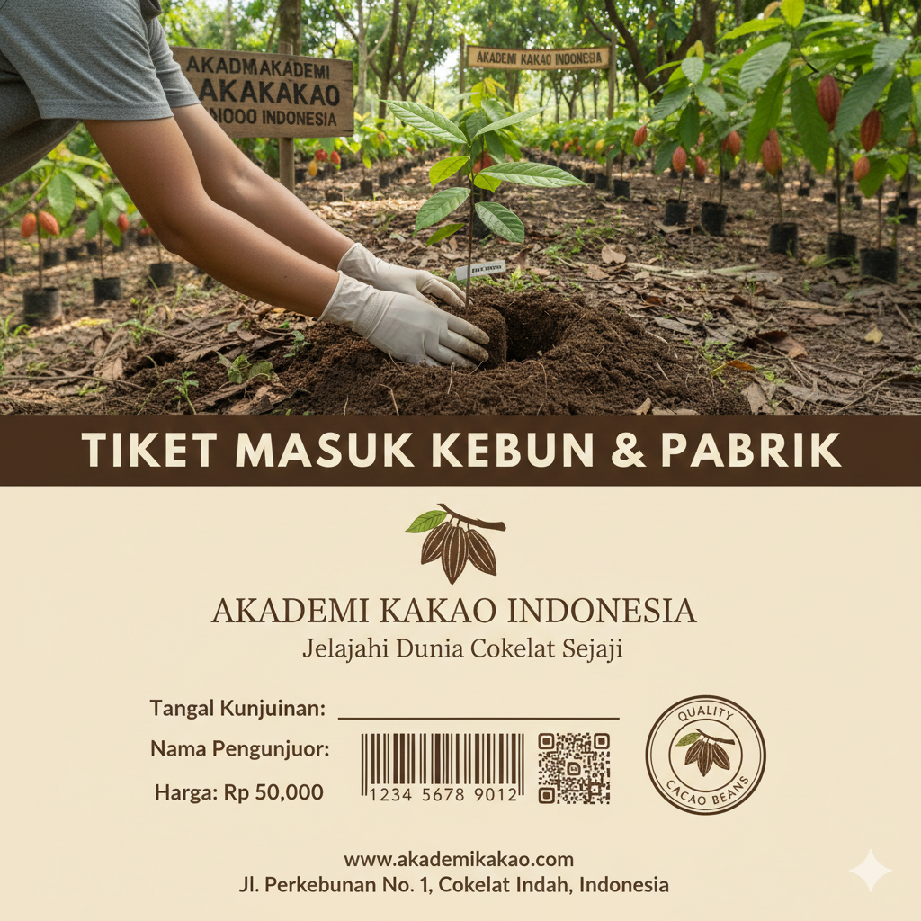 Tiket Masuk Kebun Kakao